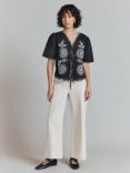 Ghost Corinne Embroidered Top