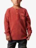 Angel & Rocket Kids' Pocket Long Sleeve Tee, Rust