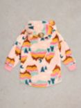 White Stuff Kids' Rainbow Cosy Hoodie, Nat Mlt