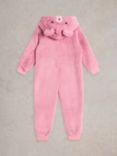 White Stuff Kids' Mouse Onesie, Mid Pink