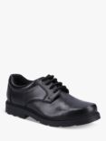 Hush Puppies Kids' Oliver Senior School Shoes, Black