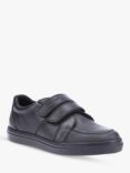 Hush Puppies Kids' Santos Senior School Shoes, Black