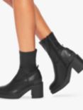 KG Kurt Geiger Tate Ankle Sock Boots, Black