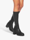 KG Kurt Geiger Tate Knee High Sock Boots, Black