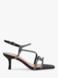 KG Kurt Geiger Audrey Diamante Sandals, Black