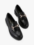 KG Kurt Geiger Tasha Leather Loafers, Black