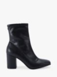 Carvela Strut Block Heel Ankle Boots, Black