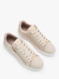 Carvela Diamond Zip Trainers, Beige