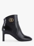 Kurt Geiger London Chelsea Leather Heeled Ankle Boots