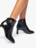 Kurt Geiger London Chelsea Leather Heeled Ankle Boots