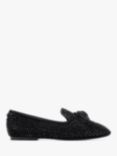 Kurt Geiger London Kensington Eagle Embellished Loafers, Black