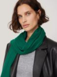 Jigsaw Wool Silk Blend Pashmina, Green