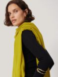 Jigsaw Wool Silk Blend Pashmina, Mustard