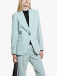 SISLEY Regular Fit Single Button Blazer, Mint Green