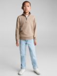 Mango Kids' Harry High Zip Neck Jumper