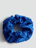 Mango Nantes Embroidered Scrunchie