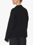 Sisters Point Miba Bow Jumper, Black/Cream