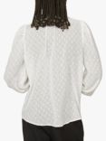 Sisters Point Esar Ruffle Top, White