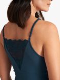 Pretty You Bamboo Lace Midaxi Chemise, Teal