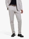 SISLEY Straight Comfort Fit Trousers, Beige