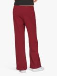 Sisters Point Glut Tailored Wide Leg Trousers, Bordeaux