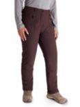 Rohan Winter Stretch Bags Walking Trousers, Darkest Plum