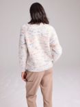 Cape Cove Wander Space Dye Wool Blend Jumper, Natural/Multi