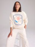 Cape Cove Sun Sweatshirt, Cream