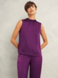 Hobbs Eren Blouse, Vibrant Purple