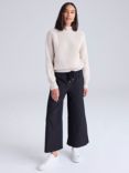 Cape Cove Bay Wide Leg Trousers, Black