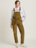 Brakeburn Belted Corduroy Dungarees, Khaki