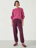 HUSH Alyna Pocket Joggers, Wine