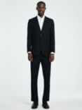 SELECTED HOMME Wool Blend Suit Jacket, Black