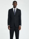 SELECTED HOMME Wool Blend Suit Jacket, Charcoal