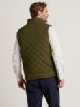 Brakeburn Diamond Quilt Gilet, Khaki