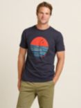 Brakeburn Sunset T-Shirt, Navy