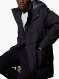 Guards London Stonehouse Showerproof Duck Down Parka, Navy