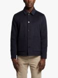 Guards London Kendrew Brushed Wool Blend Shacket, Navy