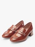 Moda in Pelle Coutance Patent Leather Heeled Loafers