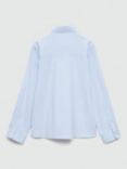 Mango Kids' Martin Shirt, Pastel Blue