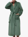 Femilet Teddy Soft Feel Dressing Gown, Sage Green