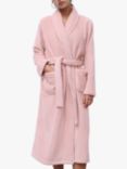 Femilet Teddy Soft Feel Dressing Gown, Authenic Pink