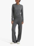 Chinti & Parker Sporty Wool Cashmere Jumper, Grey