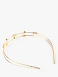 Bloom & Bay Peony Moon & Stars Headband, Gold