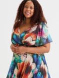 Scarlett & Jo Isabelle Floral Float Sleeve Maxi Dress, Multi