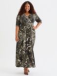 Scarlett & Jo Verity Floral Velvet Maxi Dress, Multi