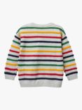 Benetton KIds' Crew Neck Jersey Striped Jumper