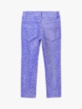 Benetton Kids' Slim Fit Cord Trousers, Bluette