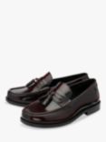 Ravel Millport Leather Loafers, Bordo