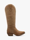 Ravel Dolly Suede Mid Calf Cowboy Boots, Camel